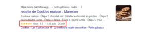 exemple de micro-données sur les moteurs de recherche